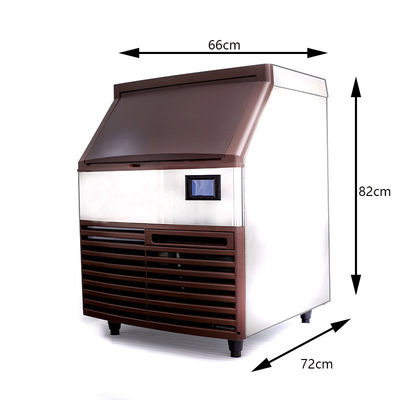 68 kg de réfrigérant R134a Panneau de commande touchpad Cube Ice Maker pour la technologie Nugget Ice