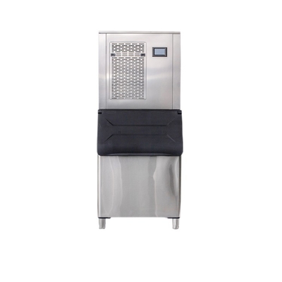 Panneau de commande tactile 300 kg/24H Machine industrielle de fabrication de flocons de glace 1700W Fabricant de glace