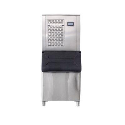 Panneau de commande tactile 300 kg/24H Machine industrielle de fabrication de flocons de glace 1700W Fabricant de glace