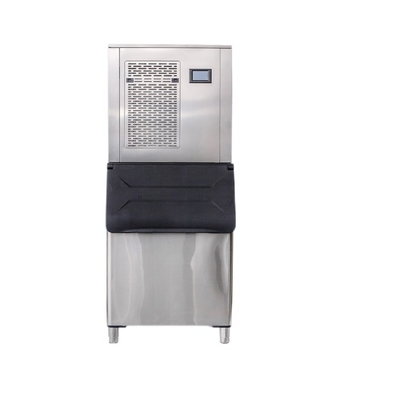 Panneau de commande tactile 300 kg/24H Machine industrielle de fabrication de flocons de glace 1700W Fabricant de glace