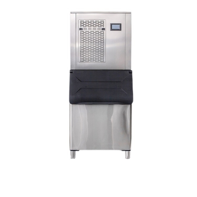 Panneau de commande tactile 300 kg/24H Machine industrielle de fabrication de flocons de glace 1700W Fabricant de glace