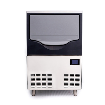 90 kg Portable personnalisé Air Cooling Crescent Ice Machine 680 * 690 * 1000 pour votre