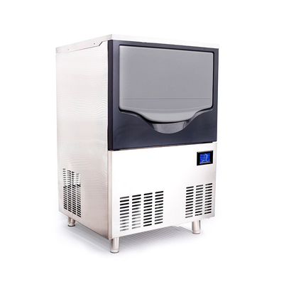 90 kg Portable personnalisé Air Cooling Crescent Ice Machine 680 * 690 * 1000 pour votre