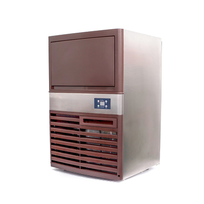 Fabricant de glace en cube entièrement automatique de 40 kg/24 heures avec stockage de glace de 20 kg et tension 220V