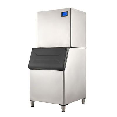 Machine automatique de compression de glace de 280 kg par jour LZ-600 pour la fabrication de glace en cubes de croissant