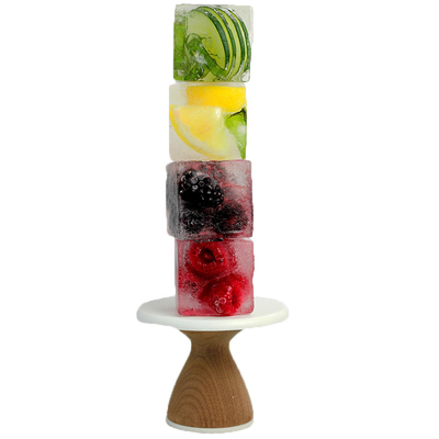 680kg par jour Haute capacité Faible coût d'entretien Cube de glace en acier inoxydable Fabriqué