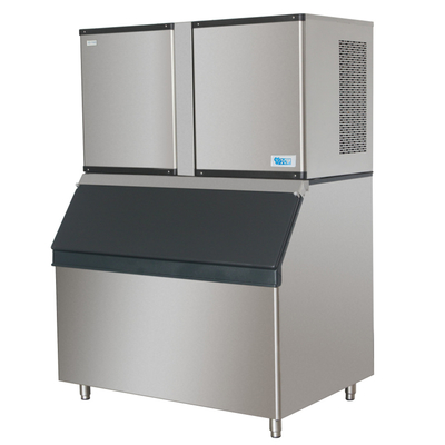 Machine de glaçage électrique en acier inoxydable à haute puissance Cube automatique 680 kg par jour