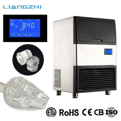 220 V machine à glace entièrement cylindrique 28 kg 24 heures LZ-60 avec et Embraco compresseur