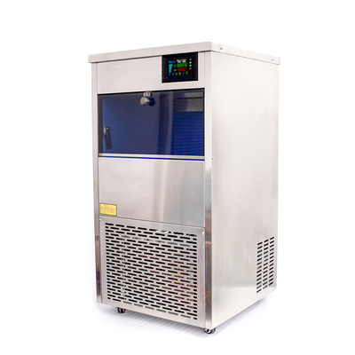 60kg Cisco compresseur refroidissement par air flocons de neige machine à raser la glace pour les besoins des clients