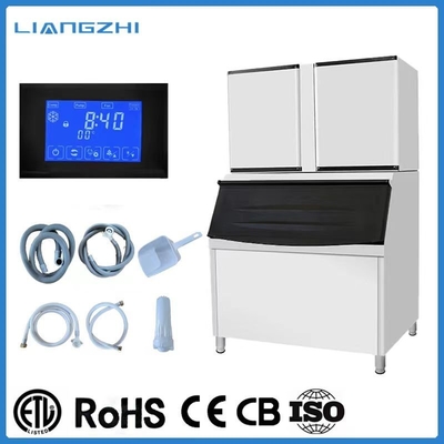 7.8A courant électrique 400 kg par jour LZ-800 machine de fabrication de glace granulaire pour le stockage des aliments