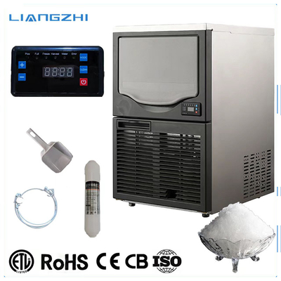 Conception de la machine à glace granulaire LZ-220 avec un rendement quotidien de 100 kg et une capacité de stockage de glace de 30 kg