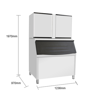 Capacité de remplissage 800g Machine à glaçons à haute productivité LZ-3300 pour le marché du Ghana