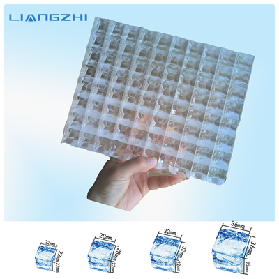 Machine automatique de cube de glace LZ-260 de 93 kg de capacité pour bar avec 60 kg de stockage de glace